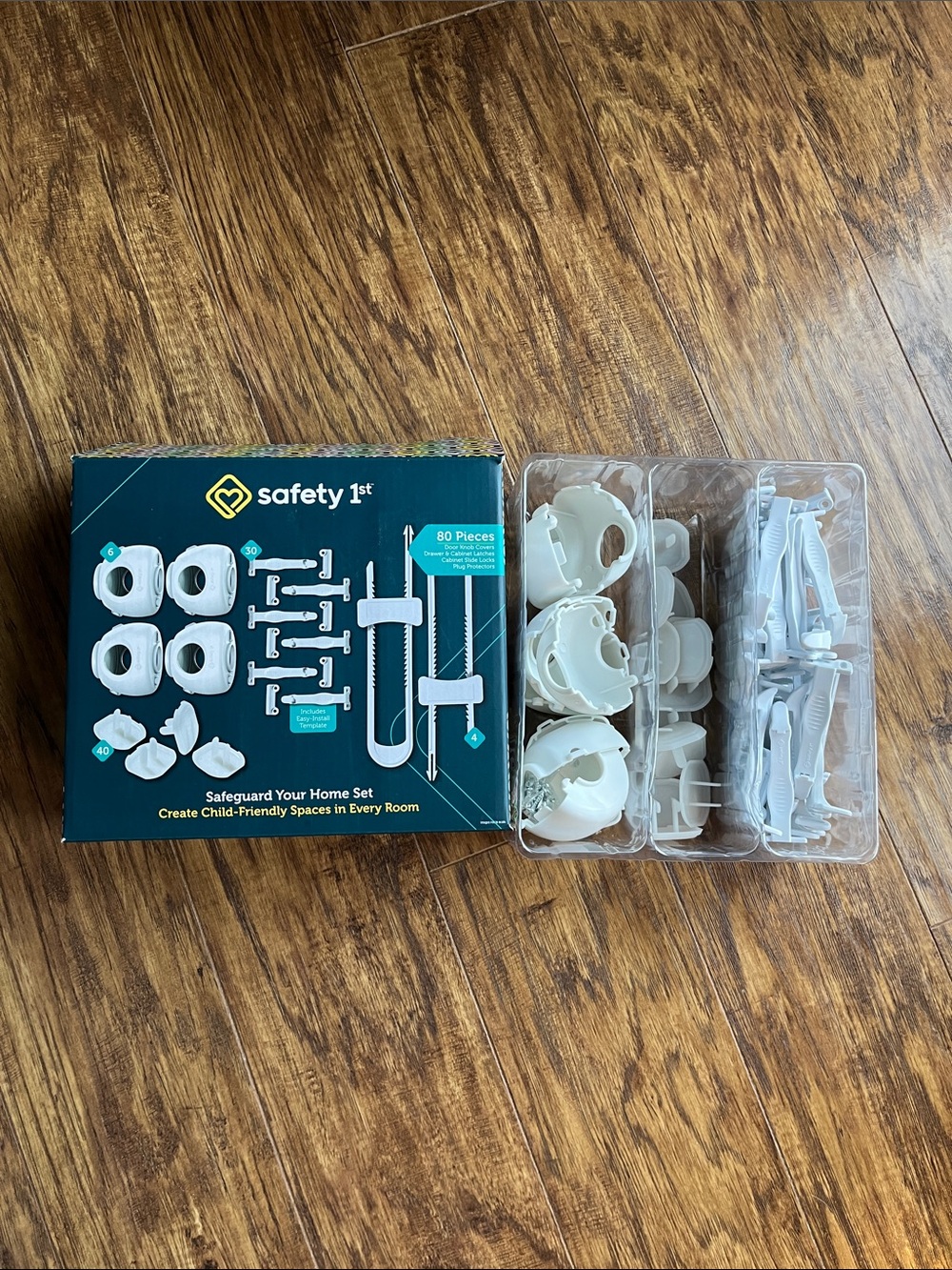Safety 1st Safeguard Your Home Set - White Child Safety Kit